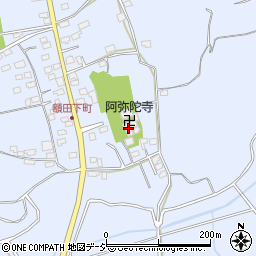 茨城県那珂市額田南郷375周辺の地図