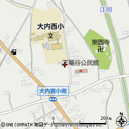 栃木県真岡市下籠谷1685-5周辺の地図