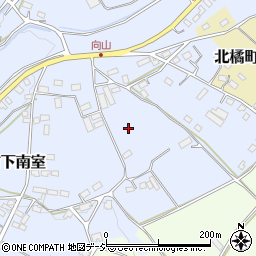 群馬県渋川市北橘町下南室周辺の地図