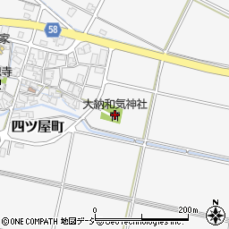 大鞆和気神社周辺の地図