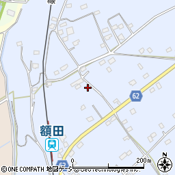 茨城県那珂市額田南郷1185-8周辺の地図