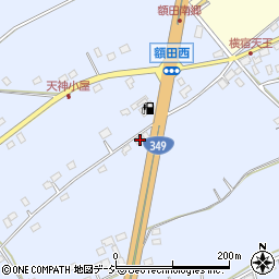 茨城県那珂市額田南郷882-2周辺の地図