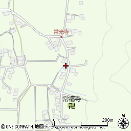 長野県大町市社常光寺5809周辺の地図