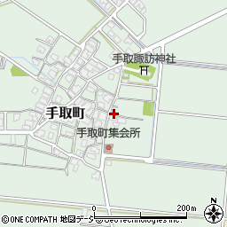 石川県白山市手取町周辺の地図