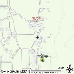 長野県大町市社常光寺5815周辺の地図