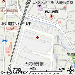 大同特殊鋼渋川工場周辺の地図