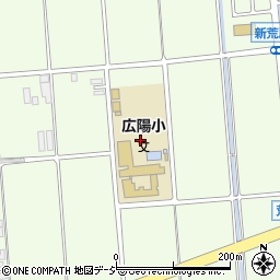 石川県白山市知気寺町と周辺の地図