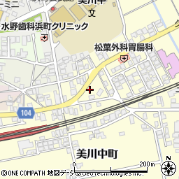 ファミリーマート白山美川中町店周辺の地図