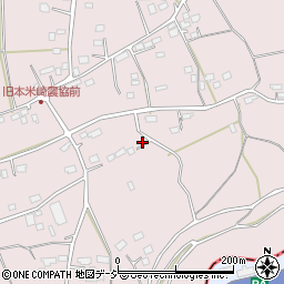 茨城県那珂市本米崎2107-4周辺の地図