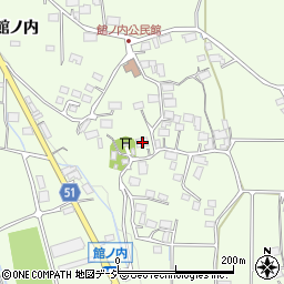 長野県大町市社館ノ内5719周辺の地図