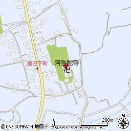 茨城県那珂市額田南郷375-1周辺の地図