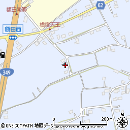 茨城県那珂市額田南郷847-3周辺の地図