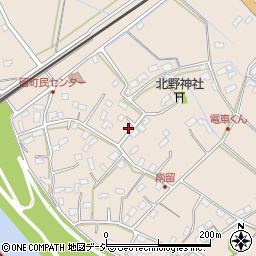 茨城県日立市留町周辺の地図