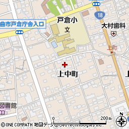 長野県千曲市戸倉上中町周辺の地図