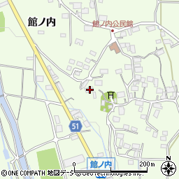 長野県大町市社館ノ内5723周辺の地図