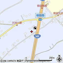 茨城県那珂市額田南郷1093-2周辺の地図