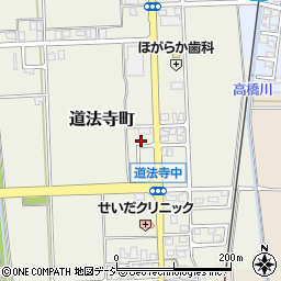 石川県白山市道法寺町ニ2周辺の地図