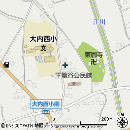 栃木県真岡市下籠谷1691-3周辺の地図