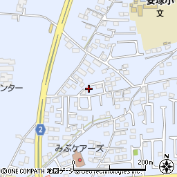 栃木県下都賀郡壬生町安塚2019周辺の地図