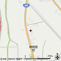 栃木県真岡市下籠谷2529-1周辺の地図