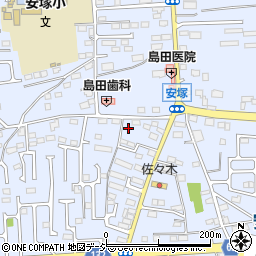 栃木県下都賀郡壬生町安塚935周辺の地図