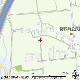 栃木県鹿沼市野沢町周辺の地図