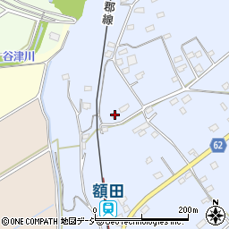 茨城県那珂市額田南郷1220周辺の地図