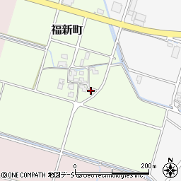 石川県白山市福新町159周辺の地図