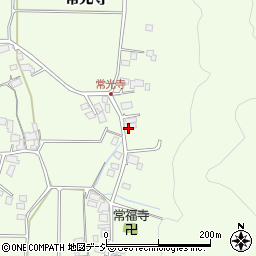 長野県大町市社常光寺6095周辺の地図