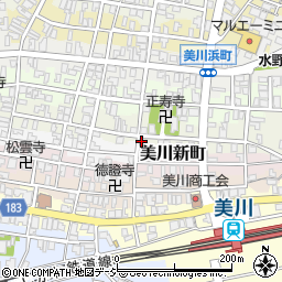 北田履物店周辺の地図