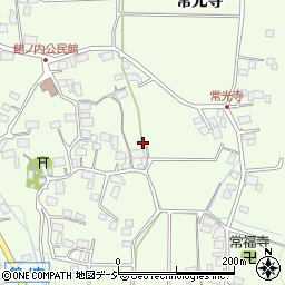 長野県大町市社館ノ内5713周辺の地図