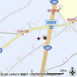 茨城県那珂市額田南郷1093-1周辺の地図