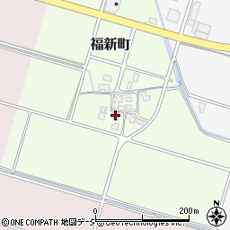 石川県白山市福新町20周辺の地図