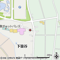 栃木県真岡市下籠谷27周辺の地図