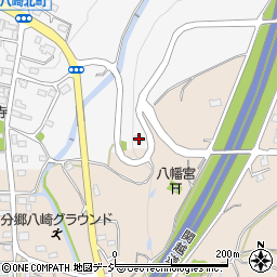 群馬県渋川市北橘町八崎2603-2周辺の地図