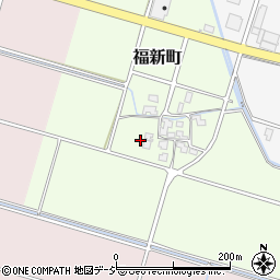 石川県白山市福新町155周辺の地図