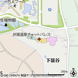 栃木県真岡市下籠谷38周辺の地図
