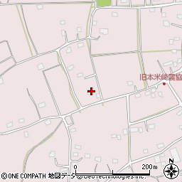 茨城県那珂市本米崎1653-1周辺の地図
