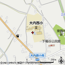 栃木県真岡市下籠谷1689周辺の地図