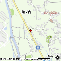 長野県大町市社館ノ内5458周辺の地図