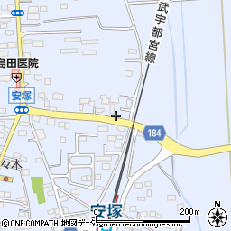 栃木県下都賀郡壬生町安塚960周辺の地図