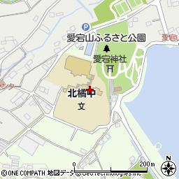 渋川市立北橘中学校周辺の地図