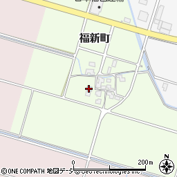 石川県白山市福新町18周辺の地図