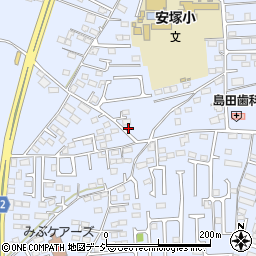 栃木県下都賀郡壬生町安塚2015周辺の地図