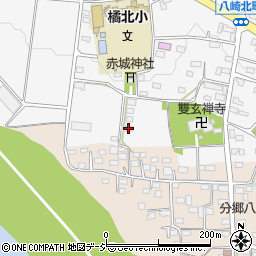 群馬県渋川市北橘町八崎985周辺の地図