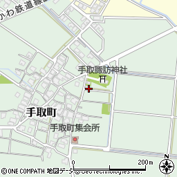石川県白山市手取町イ周辺の地図