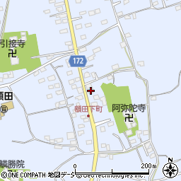 茨城県那珂市額田南郷361周辺の地図