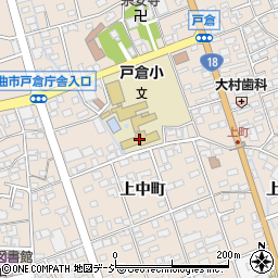 千曲市立戸倉小学校周辺の地図