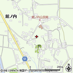 長野県大町市社館ノ内5703周辺の地図