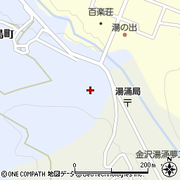 石川県金沢市湯涌田子島町（ヘ）周辺の地図